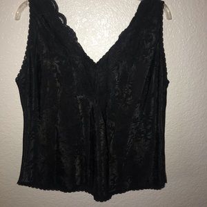 AMAZING VINTAGE LACE LINGERIE TANK TOP